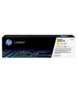 HP 201A Color LaserJet Toner Cartridge, Yellow (CF402A)